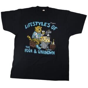 Vintage Lifestyle of the Poor & Unknown Graphic T Shirt